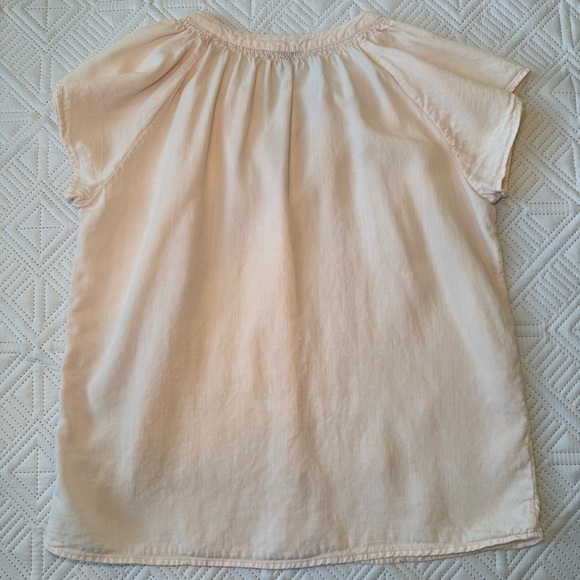 Rails Alena Petal Split Neck Top Size S - Picture 5 of 10